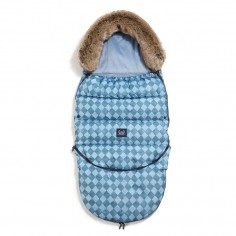 Aspen Winterproof Stroller Bag Combo PRINCE CHESSBOARD | WIND BLUE